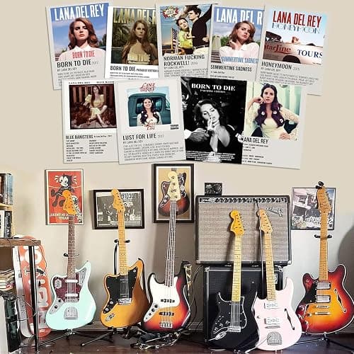 Lana Del Rey Poster, Album Cover Limited Edition Posters, Music Posters, Lana Del Rey Gifts Merch, Christmas Gifts for Music Lovers thumbnail 7