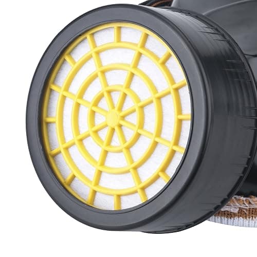 Leeko Anti-dust Spray Chemical Gas Dual Cartridge Respirator Paint Filter Mask with Activated Carbon Box thumbnail 7