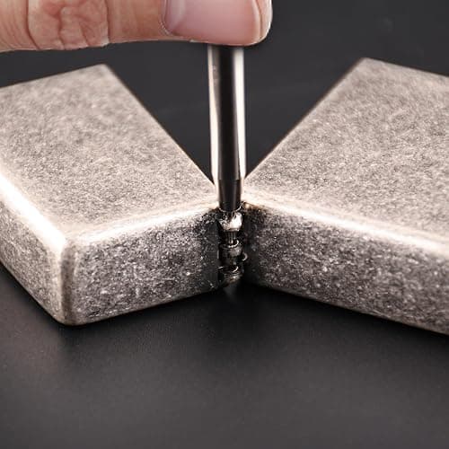7 Metal Hinge Pins and 1 Remove Punch Lighter Repair Kit for Zippo Replacement Disassemble Lid Hinge Pin thumbnail 5