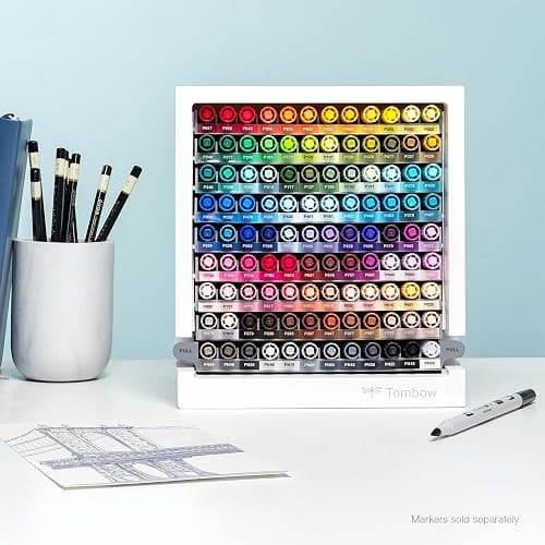 Tombow 56840 Marker Desktop Organizer , White thumbnail 6