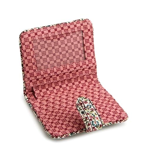 Small Tab Wallet in Mistletoe Lattice thumbnail 3