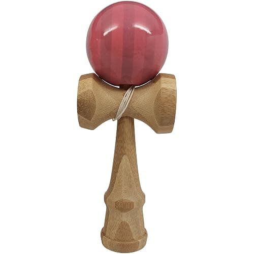KENDAMA TOY CO. | 2 Pack | Competition Pro Kendama Full Size | Solid Wood Ball and Cup Coordination Toy | Pink and Purple Bundle thumbnail 2