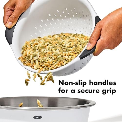OXO Good Grips 3 QT Plastic Colander thumbnail 7