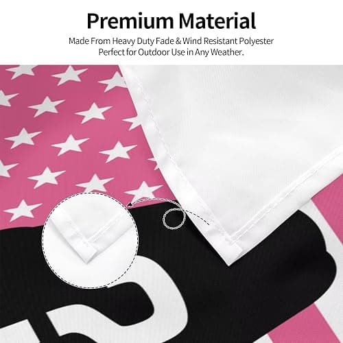 Custom Flag 3x5 Ft Pink Patriotic Decor Room Flag thumbnail 5