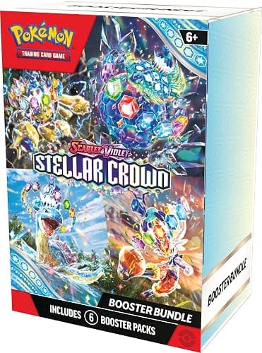 Pokémon TCG: Scarlet & Violet—Stellar Crown Booster Bundle (6 Booster Packs) thumbnail 3