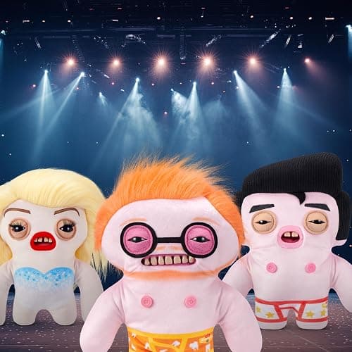 Fuggler Fugg Stars 9-Inch Plush Toy (Gunky Goober) by ZURU – Funny Ugly Monster Stuffed Animal with Human-Like Teeth, Collectible Plush for Kids, Tweens, Teens, Adults & Plush Fans thumbnail 5