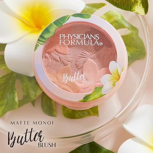 Physicians Formula Matte Monoi Butter Blush Makeup Powder, Mauvy Mattes, Dermatologist Tested thumbnail 7
