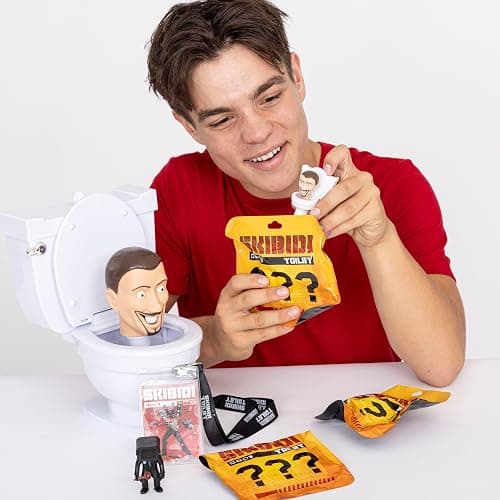 SKIBIDI Toilet Mystery Toilet Mystery Toilet with Surprise Toys to Discover Inside, Officially Licensed Toilet Merch thumbnail 10
