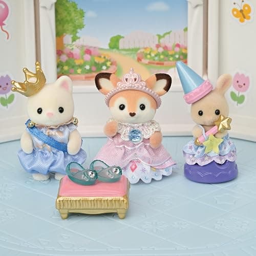 Sylvanian Families Epoch Sylvanian Families Epoch Recital Set, Princess and Glass Shoes, S-77, ST Mark Certified, for Ages 3 and Up thumbnail 7