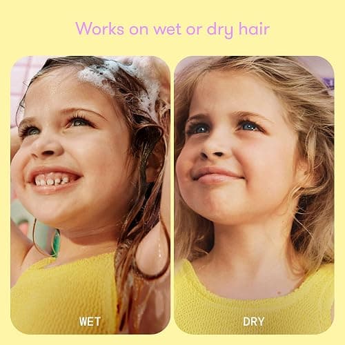 Frida for Kids Leave-In Conditioner & Detangling Mist, Kids, 8 oz | Leave-in conditioner with panthenol detangles all hair types, softens strands and helps reduce breakage during brushing. thumbnail 5