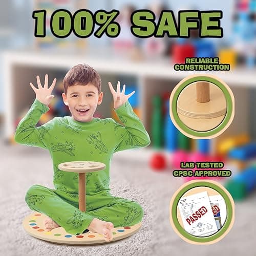 Wooden Spinner Seat thumbnail 8