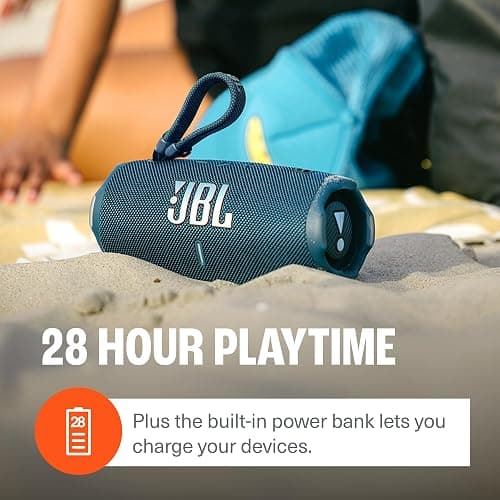 JBL Charge 6 (Black) + Bundle with divvi! Protective Hardshell Case (Black) thumbnail 4