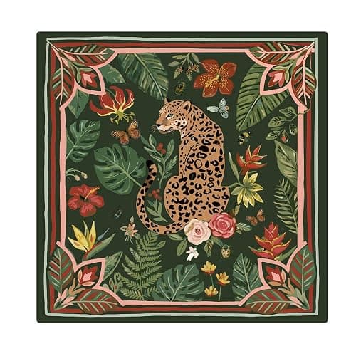 Drydiet Mahjong Mat for Table 31.5 x 31.5 Inch American Mahjong Mat with Carrying Bag, Non-Slip Noise Reduction Table Item for Family Poker Dominoe Board Game, Game Night & Party Use - Image 1