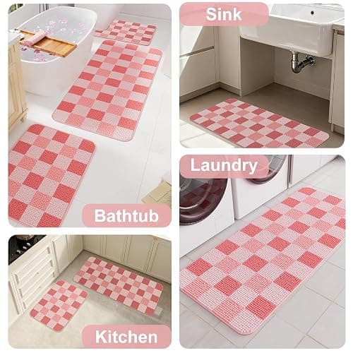  Bathroom Rugs Sets 3 Pieces thumbnail 7