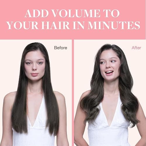 GOO GOO Clip in Hair Extensions Real Human Hair, Remy Human Hair Extensions Clip ins for Women, Natural Human Hair, 18inch 120g 7Pcs, 1C Mocha Brown thumbnail 4