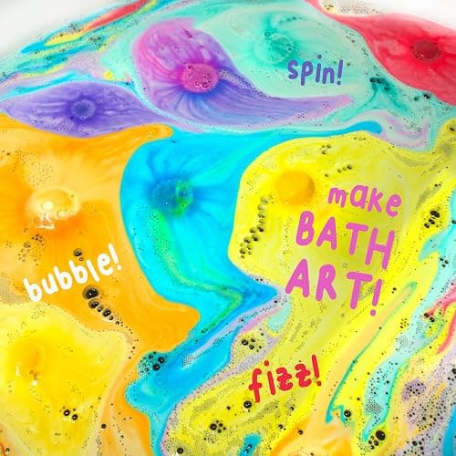 Mr. Bubble Galaxy Bath Bombs, Signature Bubble Gum Scent, Set of 8 Different Bath Bomb Planets thumbnail 3