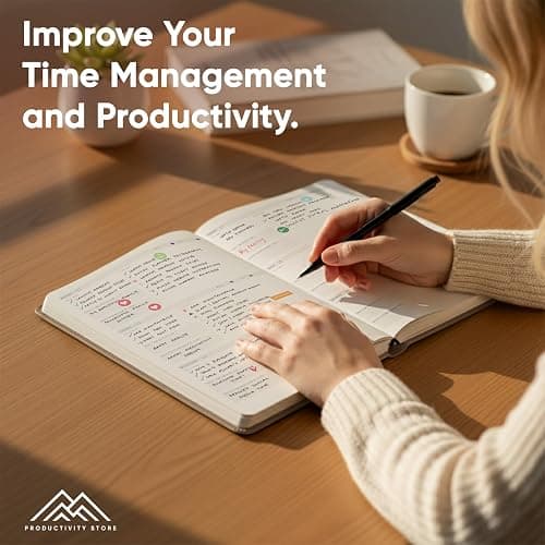 Dated, 2026 Planner, 8.5" x 11" - The #1 Productivity Planner to Achieve Your 2026 Goals - Planner 2026-2027 by PRODUCTIVITY STORE (A4, GREY) thumbnail 7