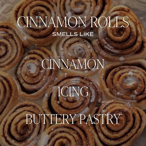 Sweet Water Decor Cinnamon Roll Candle - Fall Scented with Cinnamon, Icing and Buttery Pastry for Home - Autumn Soy Candle with 40 Hours Burn Time - 9Oz Gold Lid Clear Jar Cozy Scents thumbnail 2