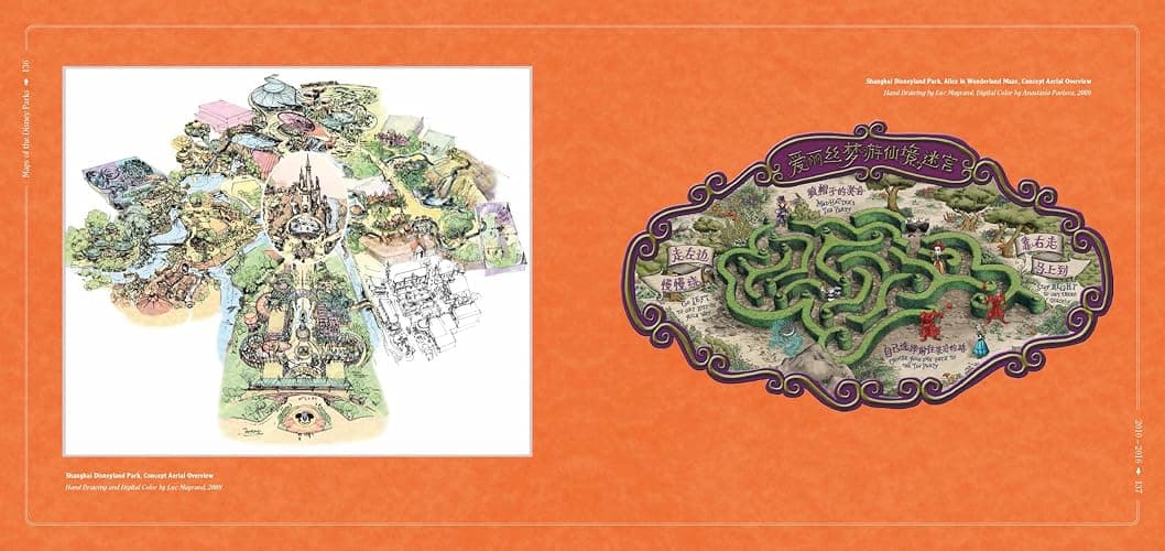 Maps of the Disney Parks: Charting 60 Years from California to Shanghai (Disney Editions Deluxe) thumbnail 25