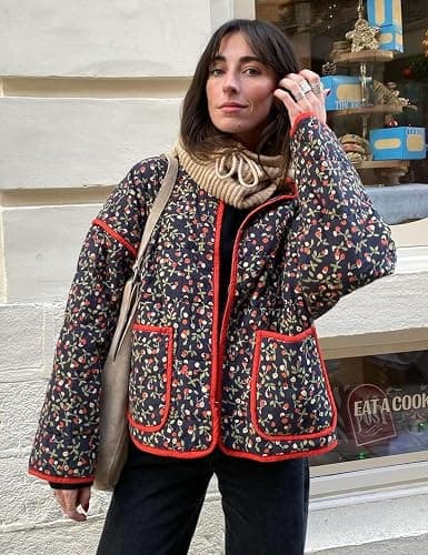 floral jacket ❤️ thumbnail 2