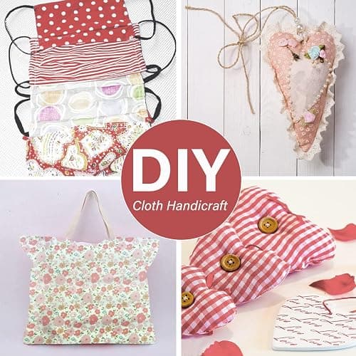 Mililanyo 8pcs 18 x 22inches (46x56cm) Cotton Fabric Floral Pre-Cut Quilt Squares Fat Quarters Fabric Bundles for Sewing and Quilting thumbnail 6