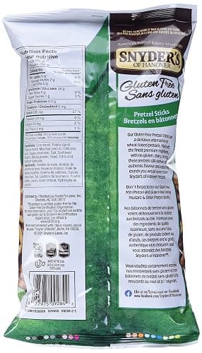 Snyders Gluten Free Pretzel Sticks, 220 g (Pack of 1) thumbnail 2