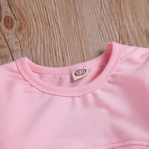 Ritatte Toddler Girls Clothes Winter Warm Long Sleeve Tops Long Pants Suit Kids Soft Cotton Fall Outfits 2Pcs Set thumbnail 4