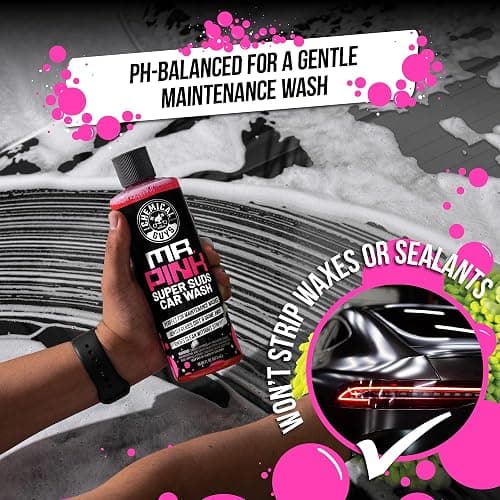 Chemical Guys 17-Piece Car Detailing Kit, Everything You Need for Interior and Exterior Car Cleaning in One Box, Wash Soap, Wheel Cleaner, Interior Cleaner, Bucket, Mitt, Brushes, Towels thumbnail 7