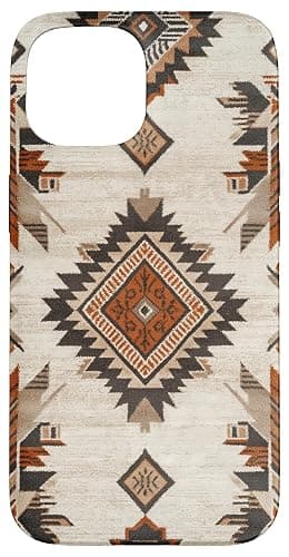 Western Southern Country Native Aztec Case for iPhone 15 - Image 1