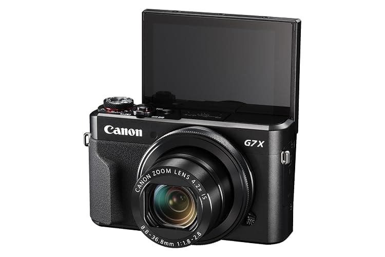 Canon PowerShot G7X Mark II - Black (Renewed) thumbnail 4