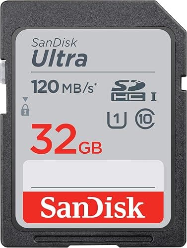 SanDisk 32GB Ultra SDHC UHS-I Memory Card - 120MB/s, C10, U1, Full HD, SD Card - SDSDUN4-032G-GN6IN [Older Version] - Image 1