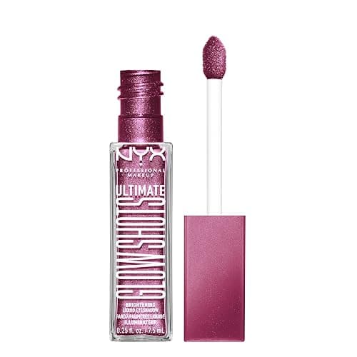 NYX PROFESSIONAL MAKEUP Ultimate Glow Shots, Liquid Eyeshadow, Long-Lasting Shimmer Eye Shadow with Vitamin C - Plum Player - Image 1