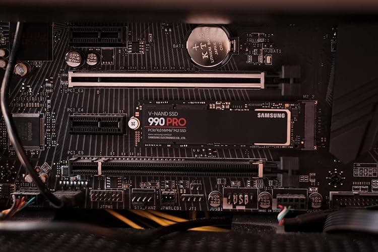 SAMSUNG 990 PRO SSD 1TB PCIe 4.0 M.2 2280 Internal Solid State Hard Drive, Seq. Read Speeds Up to 7,450 MB/s for High End Computing, Gaming, and Heavy Duty Workstations, MZ-V9P1T0B/AM thumbnail 7