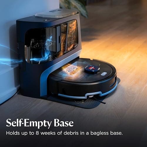 Bissell FlexClean FurForce Robot Vacuum & Mop with No Tangle Pet Brush Roll, LiDAR Navigation & Liftable Pad for Pet Hair Removal on Hard Floors & Rugs, 180min Runtime 60-Day Dust Collection, 4270L thumbnail 7