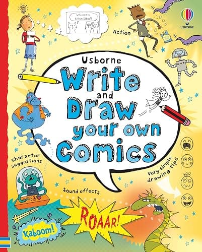 Write and Draw Your Own Comics: An Interactive Activity Book with Step-by-Step Drawing Instructions (Write Your Own) - Image 1