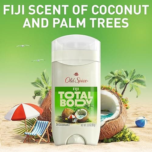 Old Spice Whole Body Deodorant Stick for Men, Aluminum Free, Fiji Scent, 24/7 Odor Protection, 24/7 Lasting Freshness, Dermatologist Tested, Gentle on Skin, Safe to Use All Over, 3.0 oz - Fiji thumbnail 6