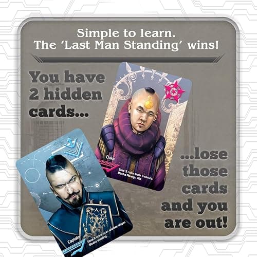 Coup - The Fast, Fun Bluffing Party Game for 2-6 Players. Perfect for Family Game Night with your Teens or Friends. Can you get away with your bluff? Over 1 Million copies sold! thumbnail 4