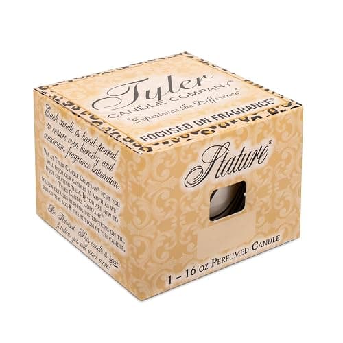 Tyler Candle Company - Diva Fragrance - Limited edition with glossy black lettering - Stature Model - 16oz / 2-Wick thumbnail 2