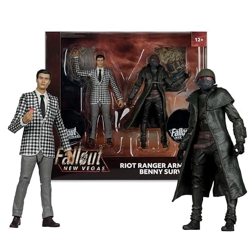 McFarlane Toys- Fallout New Vegas Riot Ranger Armor and Benny 2 Pack thumbnail 8