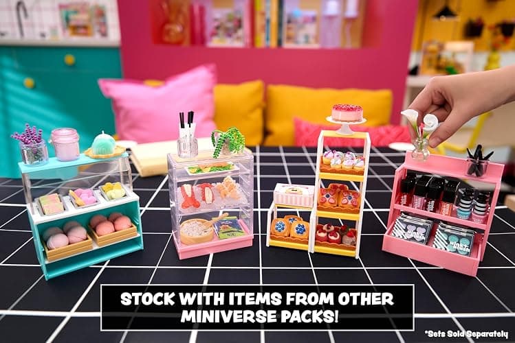 MGA's Miniverse Make It Mini Spaces Furniture (2 Pack), Mystery Surprise Packaging, Mini Collectibles, Replica Food, Replica Plants, Customize, DIY Crafts, Hobby, Collectors, Display, Gifts, 8+ thumbnail 5