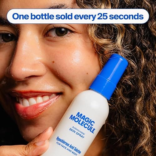 Magic Molecule Skin Spray, Hypochlorous Acid Formula, 8oz | Helps heal breakouts, eczema irritation, itch, redness & 50 other skin issues; for face, body & all skin types; scent-free thumbnail 6