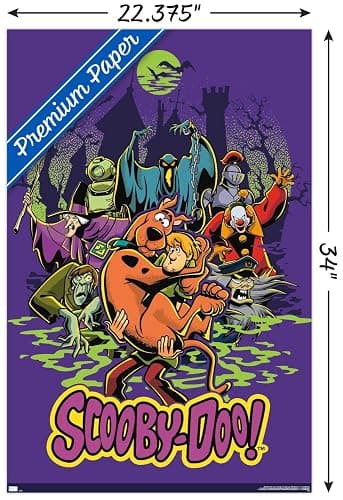 Trends International Scooby-Doo - Villains Group Wall Poster, Premium Unframed Version, 22.375" x 34" thumbnail 3
