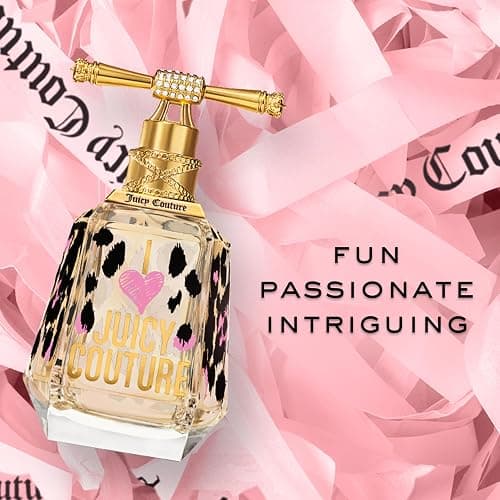 Juicy Couture I Love Juicy Couture Eau De Parfum, Women's Perfume with Notes of Candy Apple, Tiger Lily & Patchouli - Fruity & Floral Perfume for Women, EDP Spray thumbnail 9