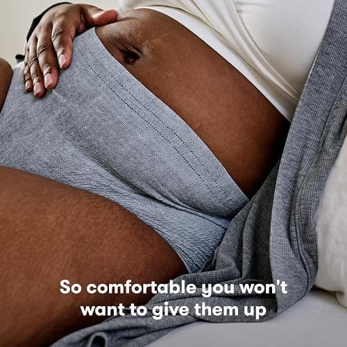Frida Mom Postpartum Disposable Knickers | Microfibre High Waist C-Section Cut Knickers with Super Soft, Stretchy and Breathable Fabric | Size Regular, 8ct thumbnail 5