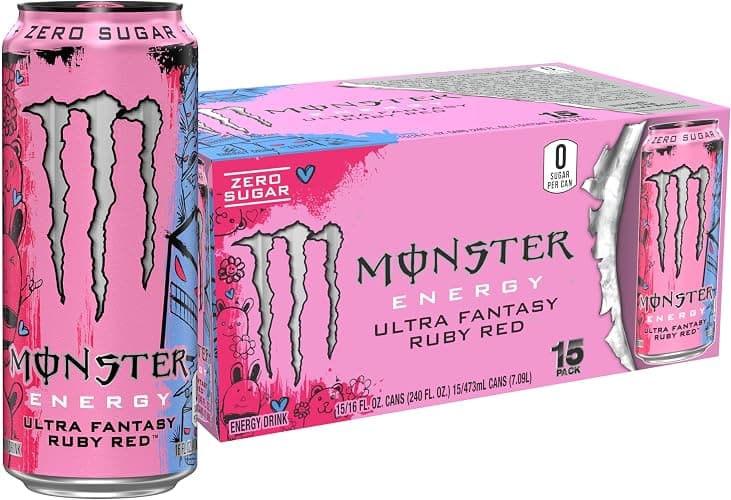 monster energy ultra fantasy ruby red - Image 1