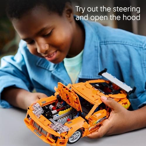 LEGO Technic Fast and Furious Toyota Supra MK4 Building Kit- Toy Car for Kids, Boys, and Girls, Ages 9+ - Creative Gift for Fast and Furious Car Fans - Realistic Engineering Details - 42204 thumbnail 6