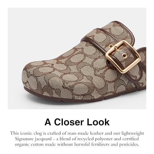 COACH Women's Archival Buckle Clog thumbnail 4