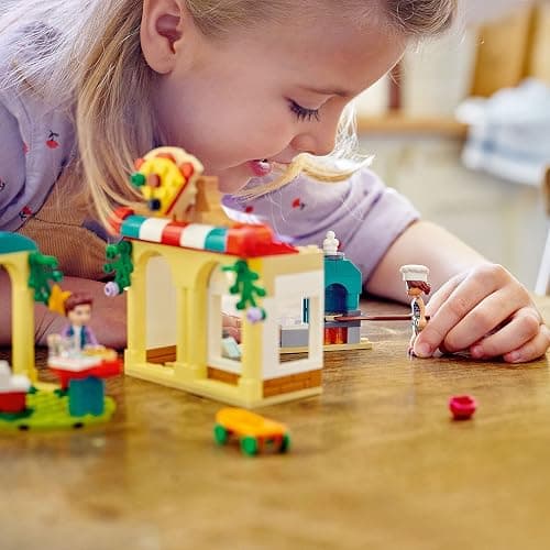 LEGO Friends Heartlake City Pizzeria 41705 Restaurant Set, Creative Gift for Grandchildren, Toys for Kids 5 Plus Years Old with Olivia & Ethan Mini-Dolls thumbnail 6