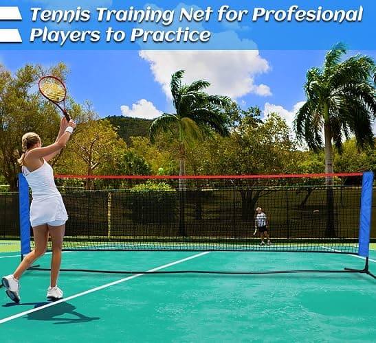 Doubleriver Volleyball Net: 10FT Height Adjustable with Poles Portable for Younth Training on Beach/Backyard thumbnail 9