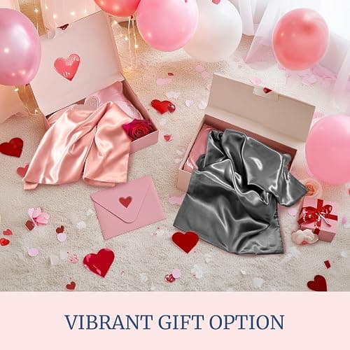 BEDELITE Satin Pillowcase for Hair and Skin, Super Soft and Cooling Similar to Silk Pillow Cases 2 Pack with Envelope Closure, Gift for Women Men(20"x26" Standard Size, Beige) thumbnail 2